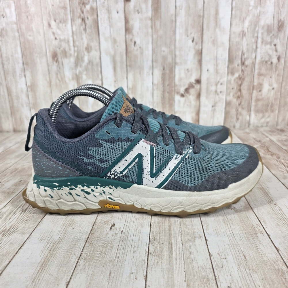 New‎ Balance Fresh Foam Hierro v7 Trail Running Shoes Vibram Teal Women's 9